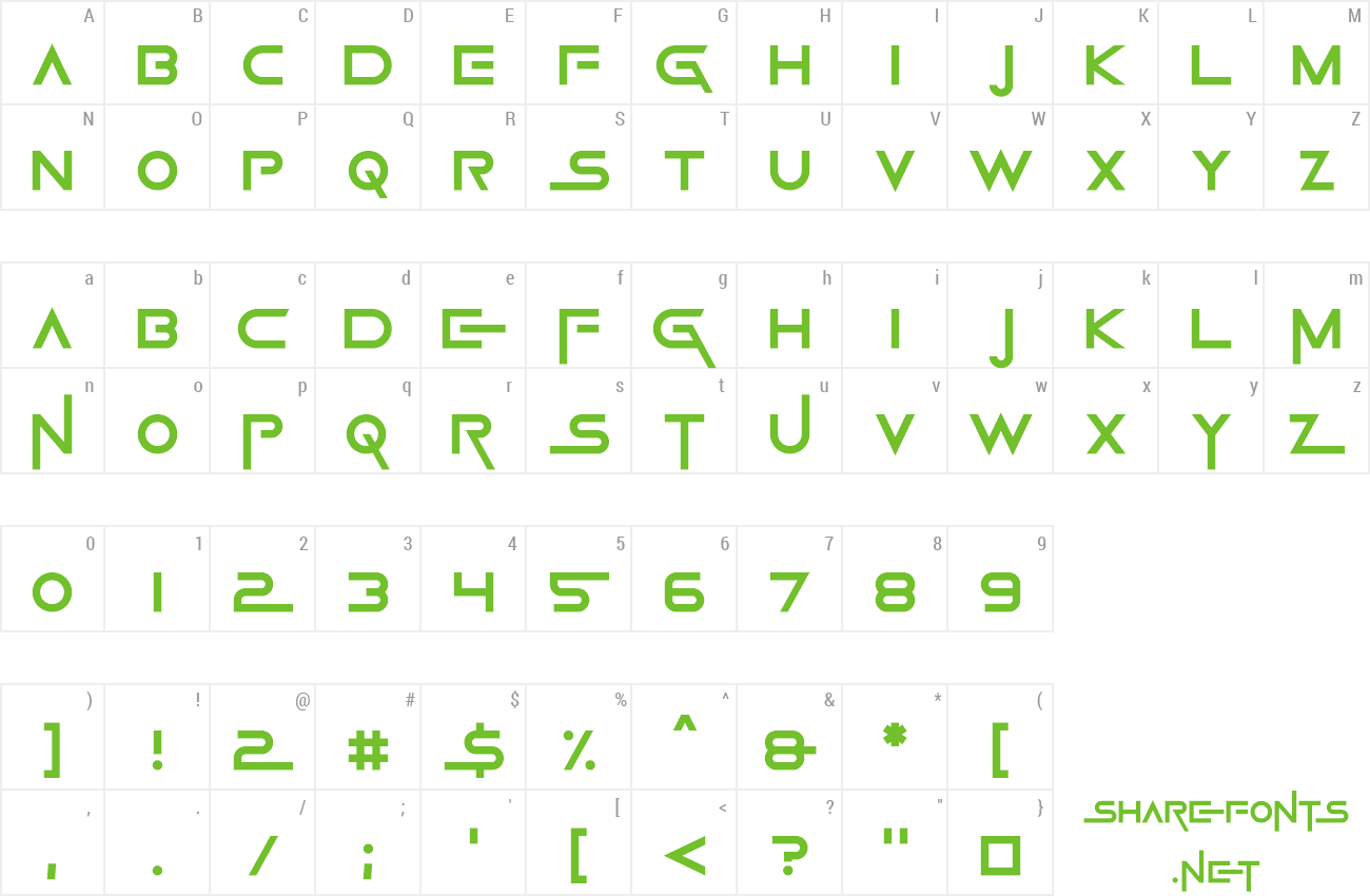 Font Game Of Squids preview